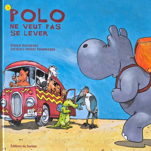 Livre 3 à 5 ans Bon état : Polo ne veut pas se lever