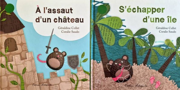 Illustrations de 3 à 5 ans : Éditions Millefeuille