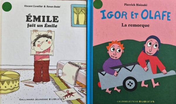 Illustrations de 3 à 5 ans : Livres Gallimard Jeunesse Giboulées