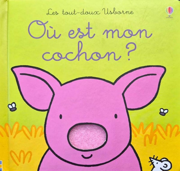 Livre bébé : Où est mon cochon ?