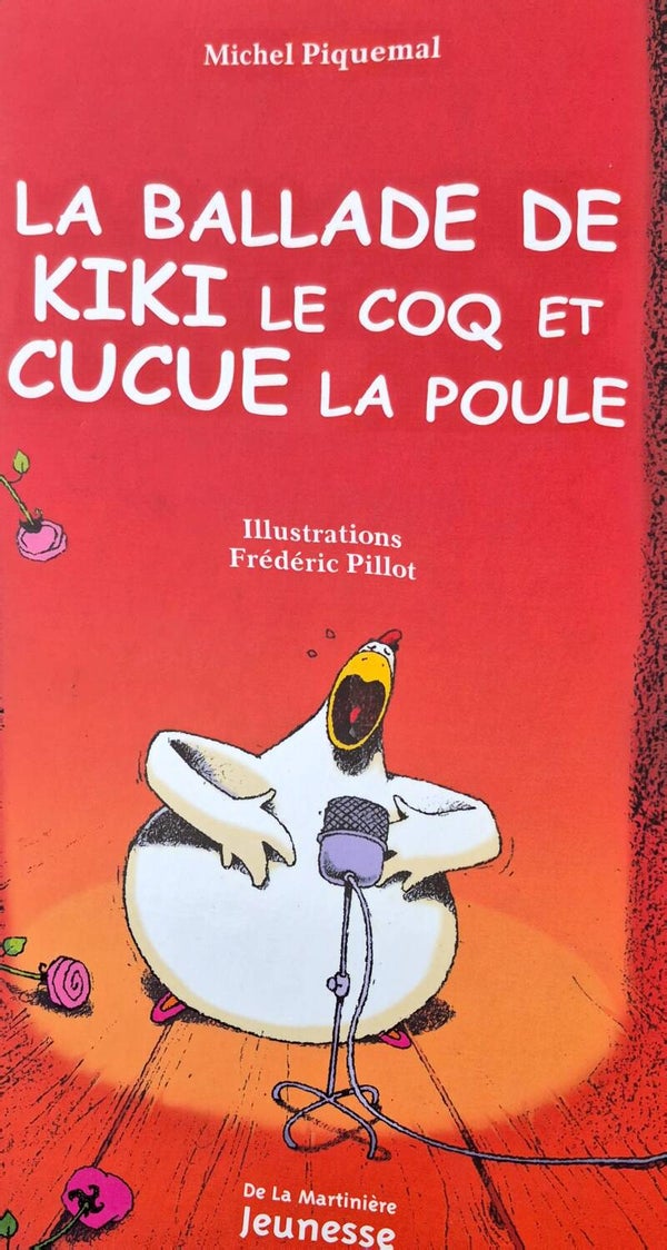 Illustration de 3 à 5 ans : La ballade de Kiki le coq et Cucue la poule
