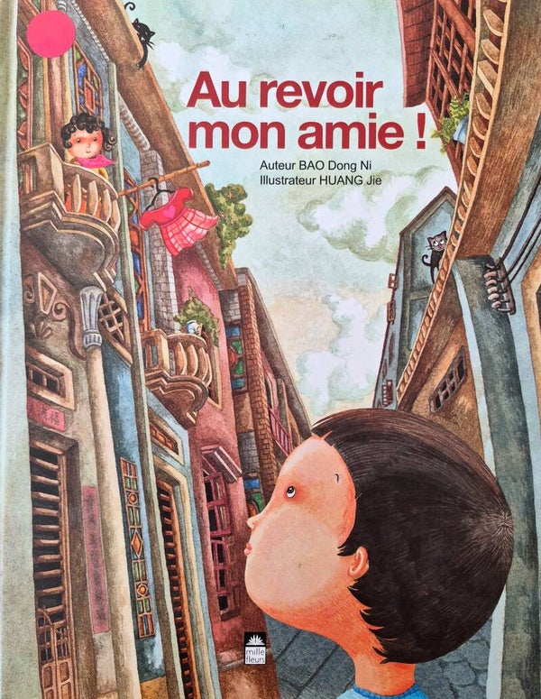 Illustration de 3 à 5 ans : Au revoir mon amie !