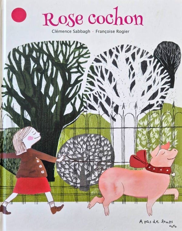 Illustration de 3 à 5 ans : Rose cochon