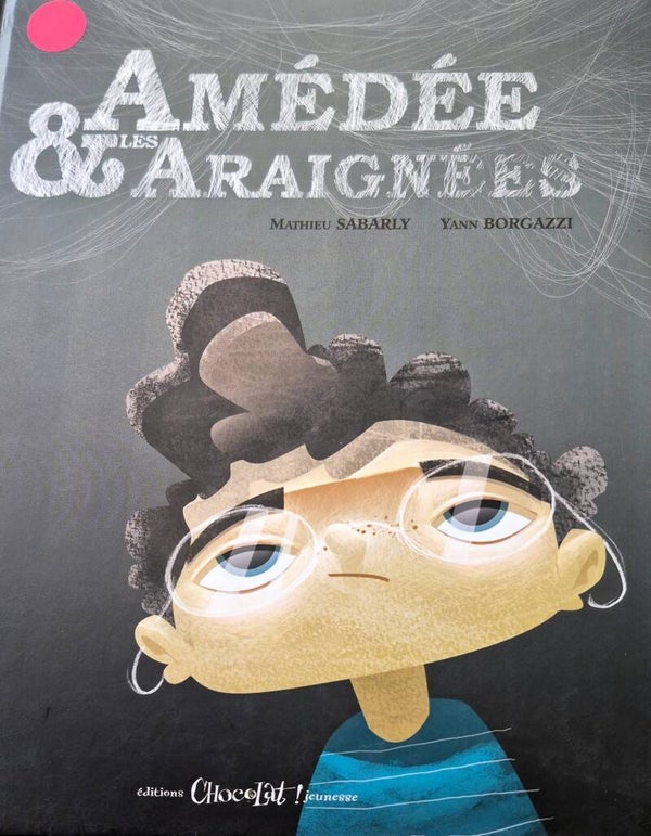 Illustration de 3 à 5 ans : Amédée & les araignées