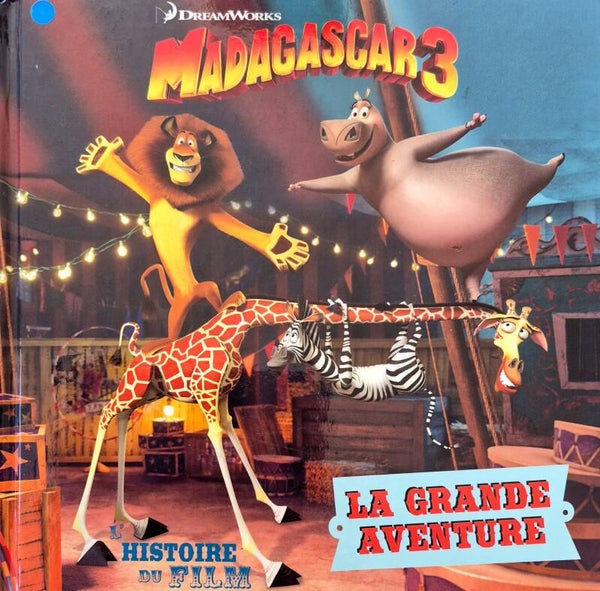 Illustration de 3 à 5 ans : Madagascar 3