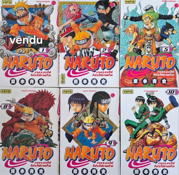 Mangas : Naruto