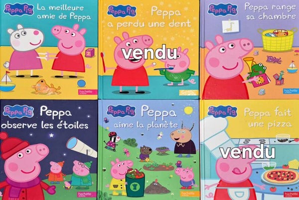 Illustrations de 3 à 5 ans : Peppa Pig