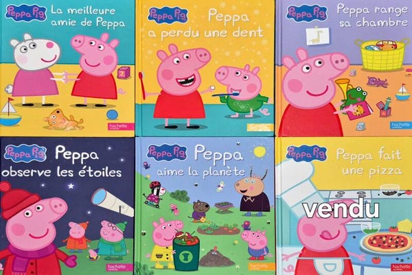 Illustrations de 3 à 5 ans : Peppa Pig