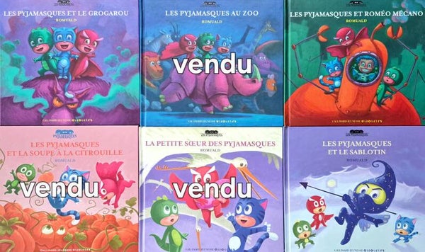 Illustration 3 à 5 ans : Pyjamasques