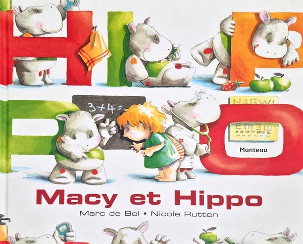 Illustration de 3 à 5 ans : Macy et Hippo