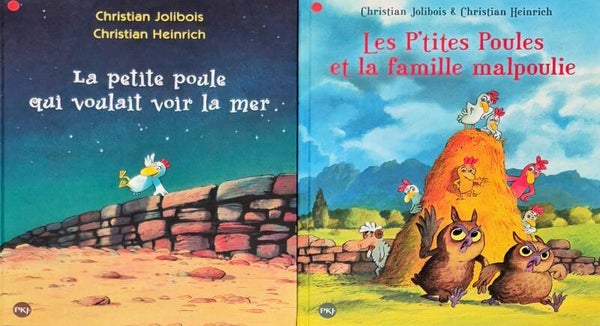 Illustrations de 3 à 5 ans : Les P'tites Poules grand format