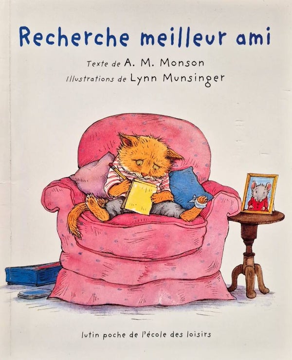Ecole des loisirs 3 à 5 ans : Recherche meilleur ami