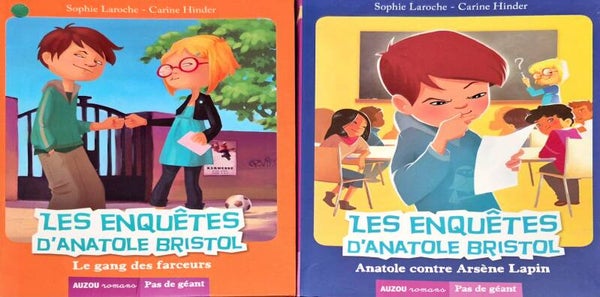 Romans : Les enquêtes d'Anatole Bristol dès 9 ans