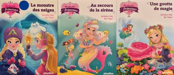 Premières lectures : Une, deux, trois ... Princesses dès 6 ans