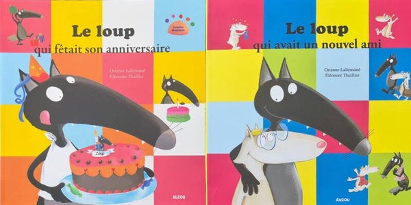 Illustrations de 3 à 5 ans : Le loup