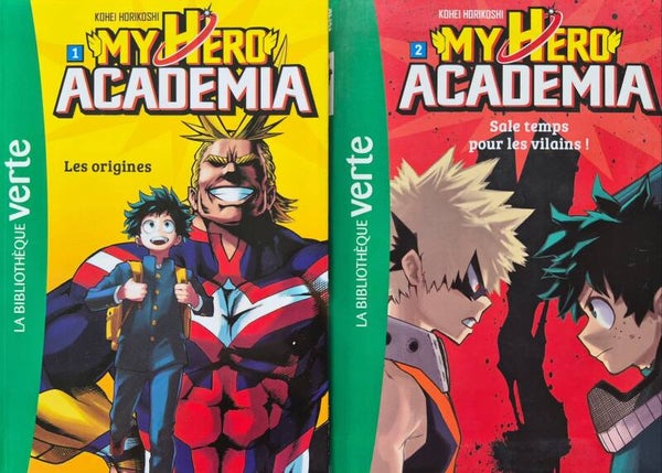 Bibliothèque Verte : My Hero academia