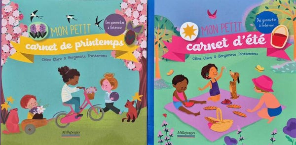 Livres avec gommettes : Mon petit carnet