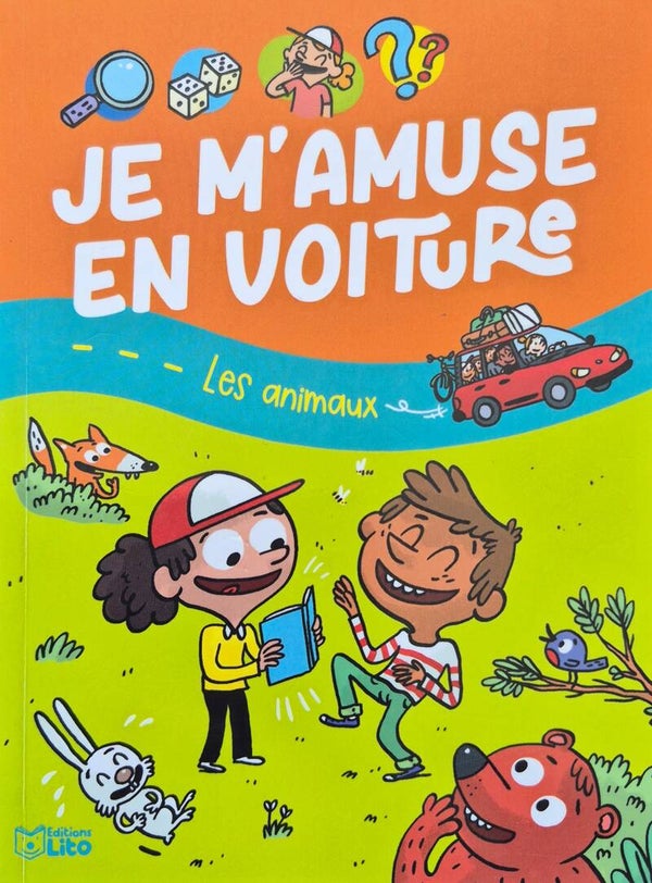 Cahier de jeux : Je m'amuse en voiture