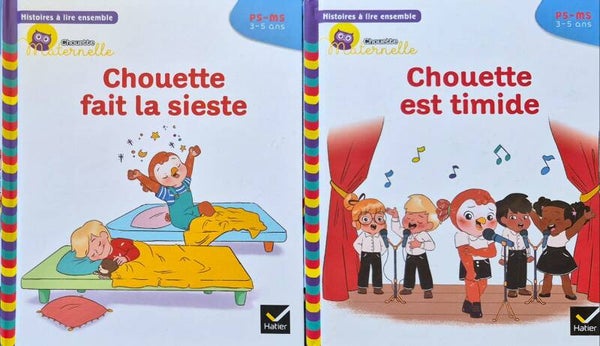 Illustrations de 3 à 5 ans : Chouette Maternelle PS MS