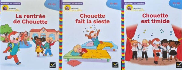 Illustrations de 3 à 5 ans : Chouette Maternelle PS MS