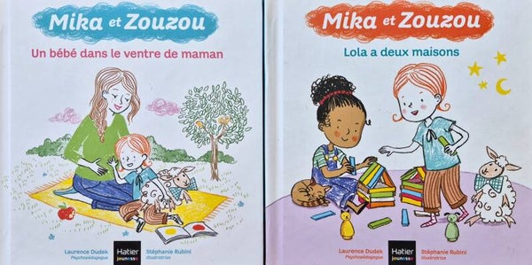 Illustrations de 3 à 5 ans : Mika et Zouzou