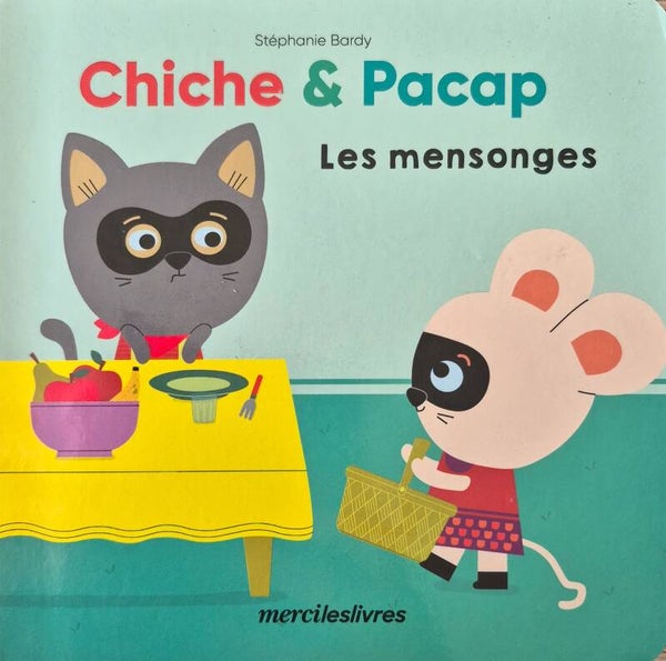 Livre bébé : Chiche & Pacap