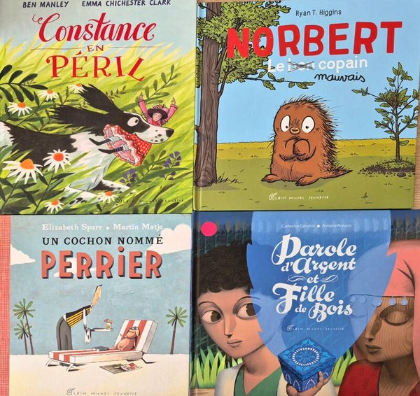 Illustrations de 3 à 5 ans : Albin Michel Jeunesse