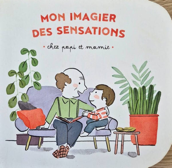 Livre bébé : Mon imagier des sensations