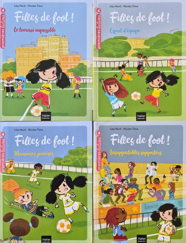 Premier roman : Filles au foot ! Dès 7 ans