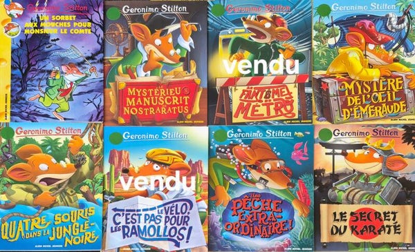 Premiers romans : Geronimo Stilton dès 8 ans