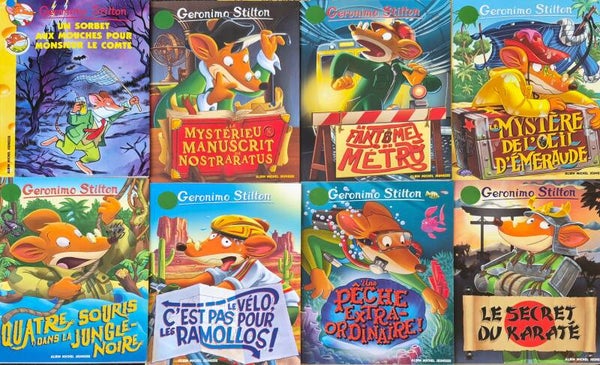 Premiers romans : Geronimo Stilton dès 8 ans