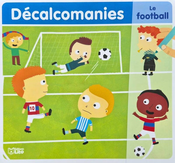 Cahier de gommettes : Décalcomanies