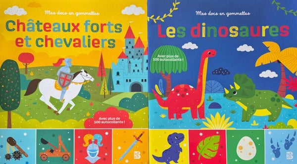 Cahier de gommettes : Mes docs en gommettes