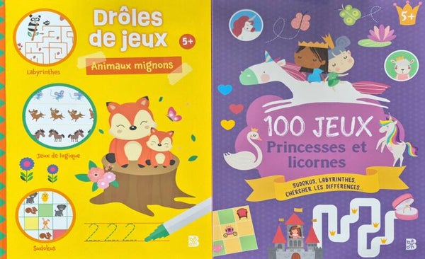 Cahier de jeux : ballons