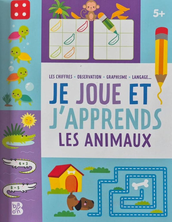 Cahier de jeux : Je joue et j'apprends