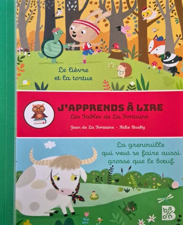 Première lecture : J'apprends à lire Les Fables de la Fontaine dès 7 ans
