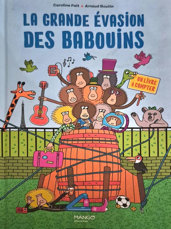 Cherche et Trouve : La grande évasion des babouins