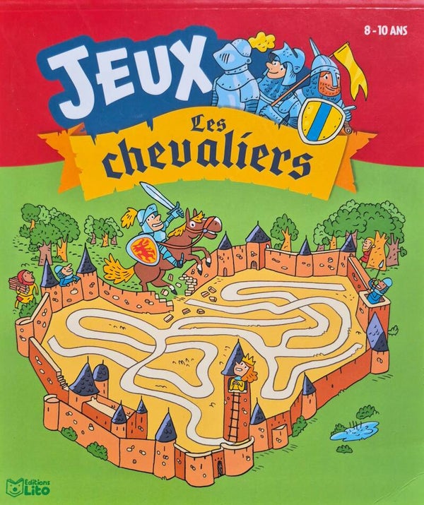 Cahier de jeux : Jeux Les chevaliers