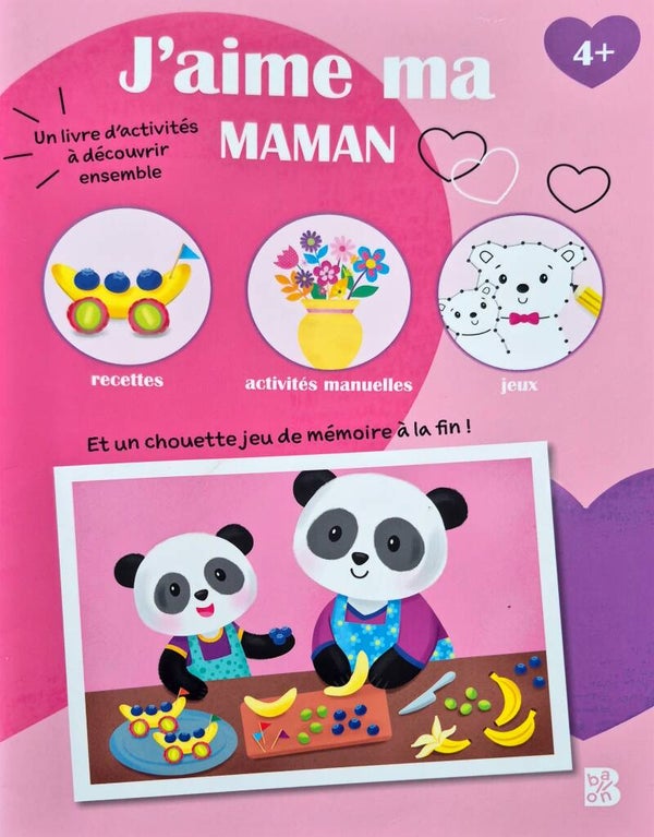 Cahier d'exercice : J'aime ma maman