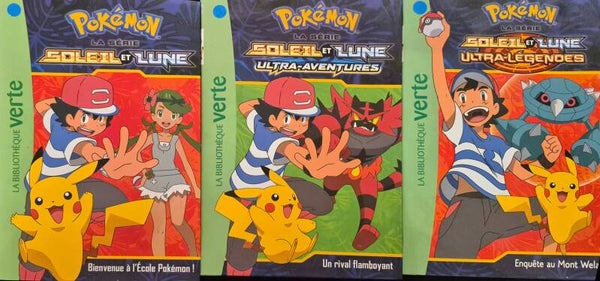 Bibliothèque Verte : Pokemon Soleil et Lune
