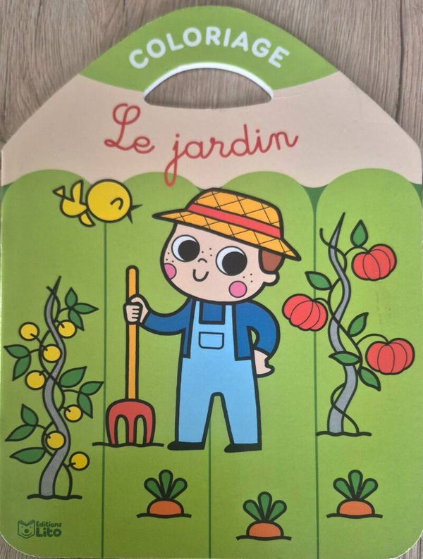 Coloriage : Le jardin