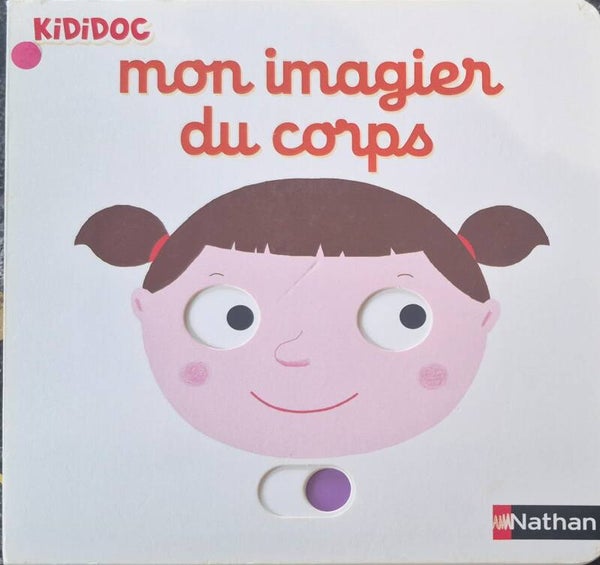 Livre bébé : Mon imagier du corps