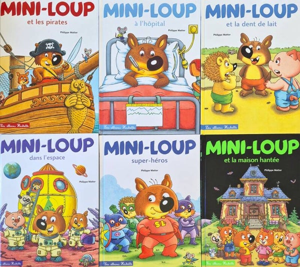 Illustrations de 3 à 5 ans : Mini-Loup