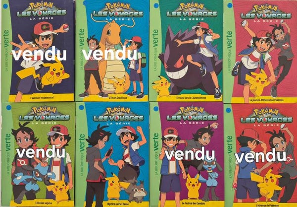 Bibliothèque Verte : Pokemon Les voyages