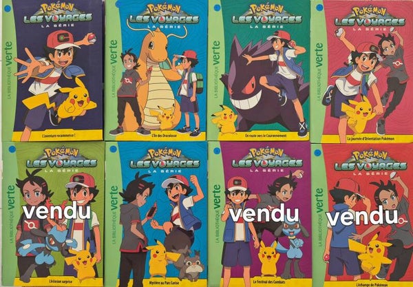 Bibliothèque Verte : Pokemon Les voyages