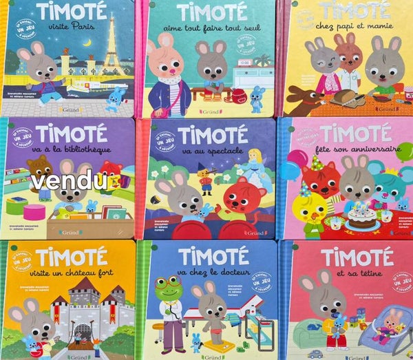 Livres bébé : Timoté