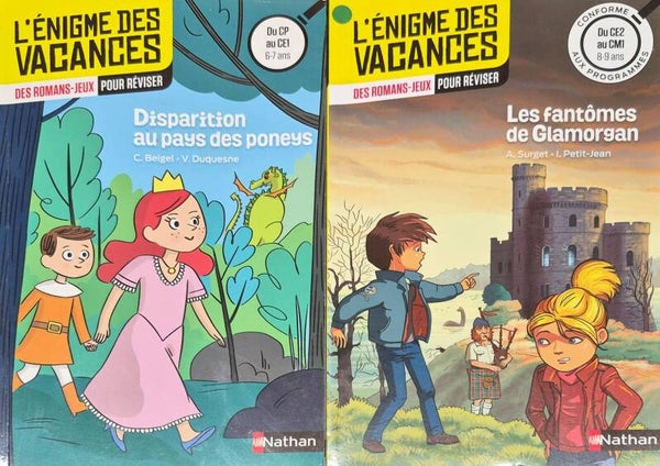 Premiers romans : L'énigme des vacances dès 6 ans