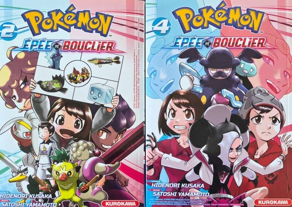 Mangas : Pokemon Épée et Bouclier
