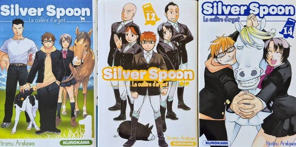 Mangas : Silver Spoon la cuillère d'argent