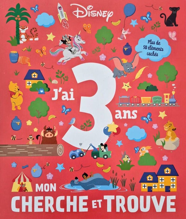 Cherche et Trouve : J'ai 3 ans Disney